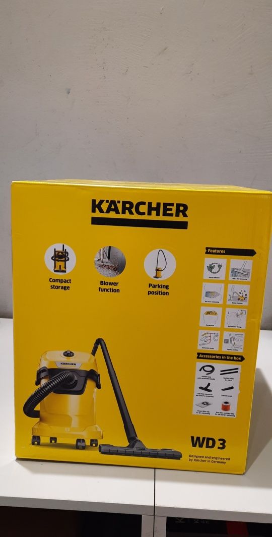 Пылесос Karcher WD-3 WD-2 plus оригинал