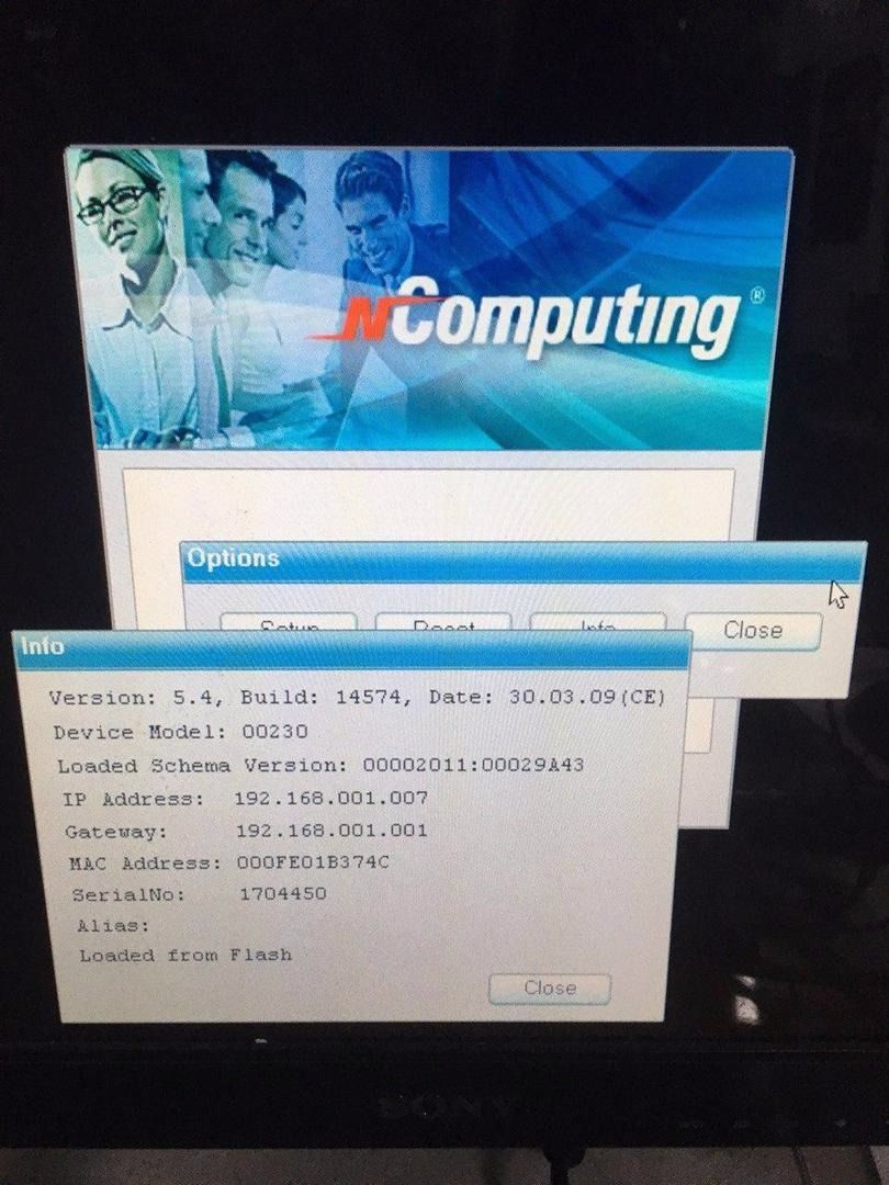 Тонкий клиент Ncomputing L230
