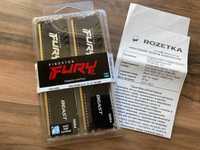 Пам'ять Kingston Fury DDR4 16Gb (KF432C16BBK2/16) ГАРАНТІЯ від Розетка