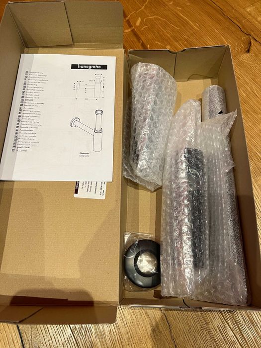 Syfon Hansgrohe Flowstar S 1 1/4'' czarny mat