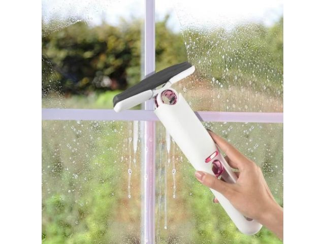 mini mop przenośny z wyciskaczem ręczny do okien szyb lustra