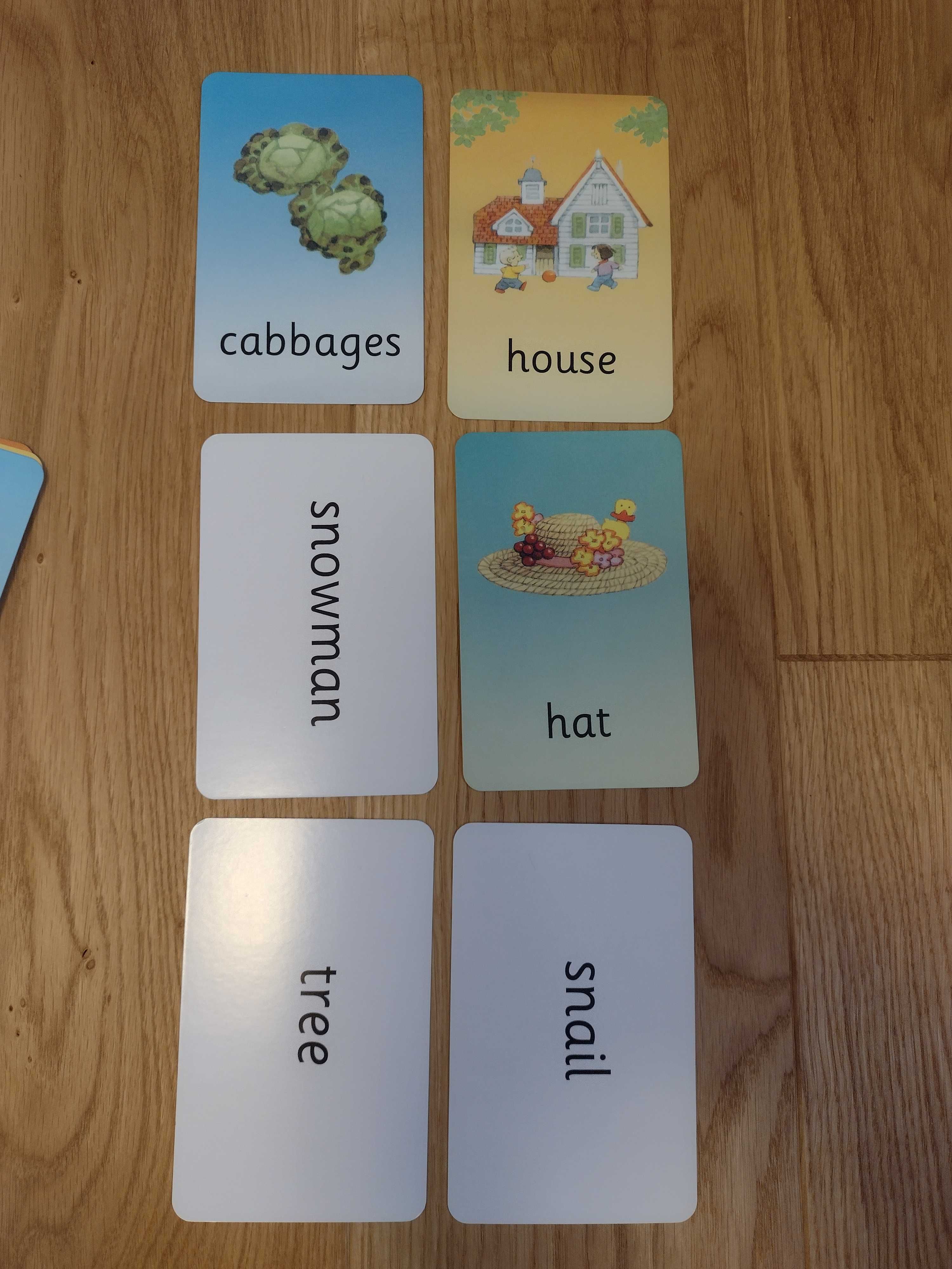 Karty do nauki j.angielskiego First Worda Flashcards, jak nowe!