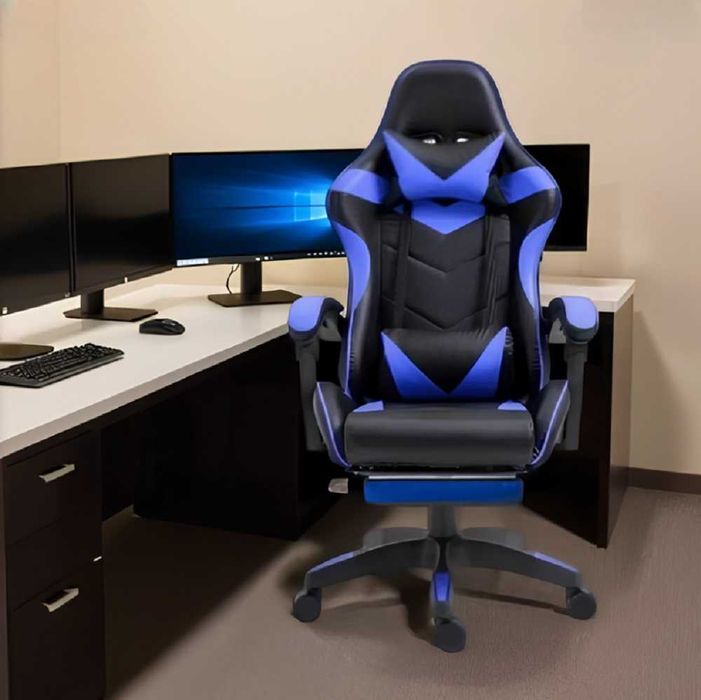 Геймерське / Игровое кресло, комп’ютерне / офисное крісло, екошкіра