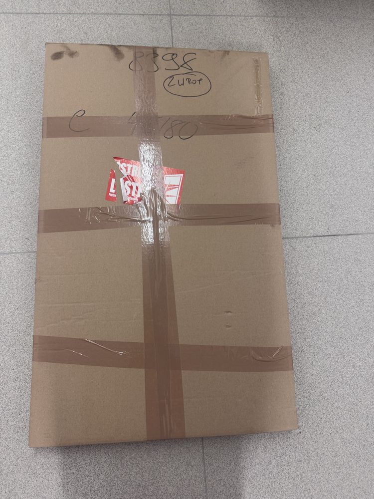 Lustro owalne czarne 45 x 80 loftowe NOWE