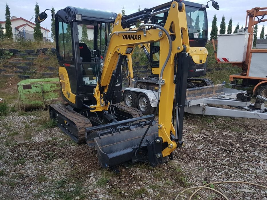 Wynajem minikoparki kopraki , minikoparka 2.2t prace ziemne wiertnica