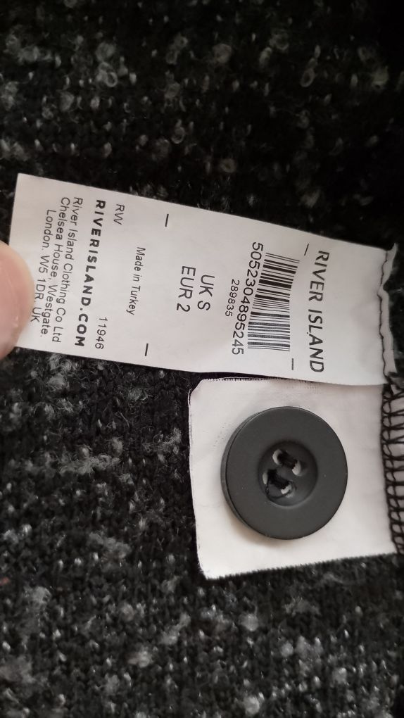 Sweter męski rozpinany rozm S