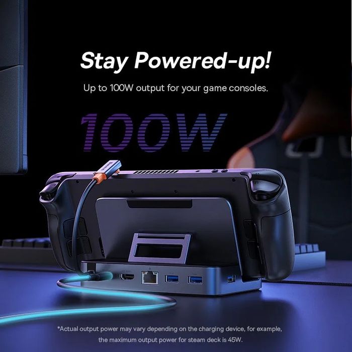 Док станція Baseus GamerX Ugreen PD 4K type c steam deck rog switch