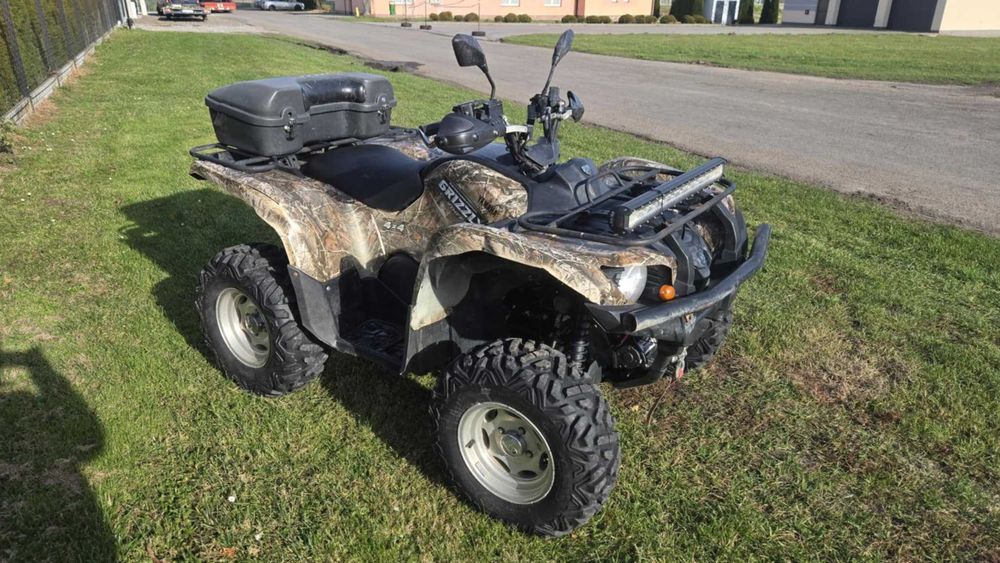 Quad Yamaha Grizzly 700 Camo ATV Mocno doinwestowany 4x4 EPS DIFF-LOCK