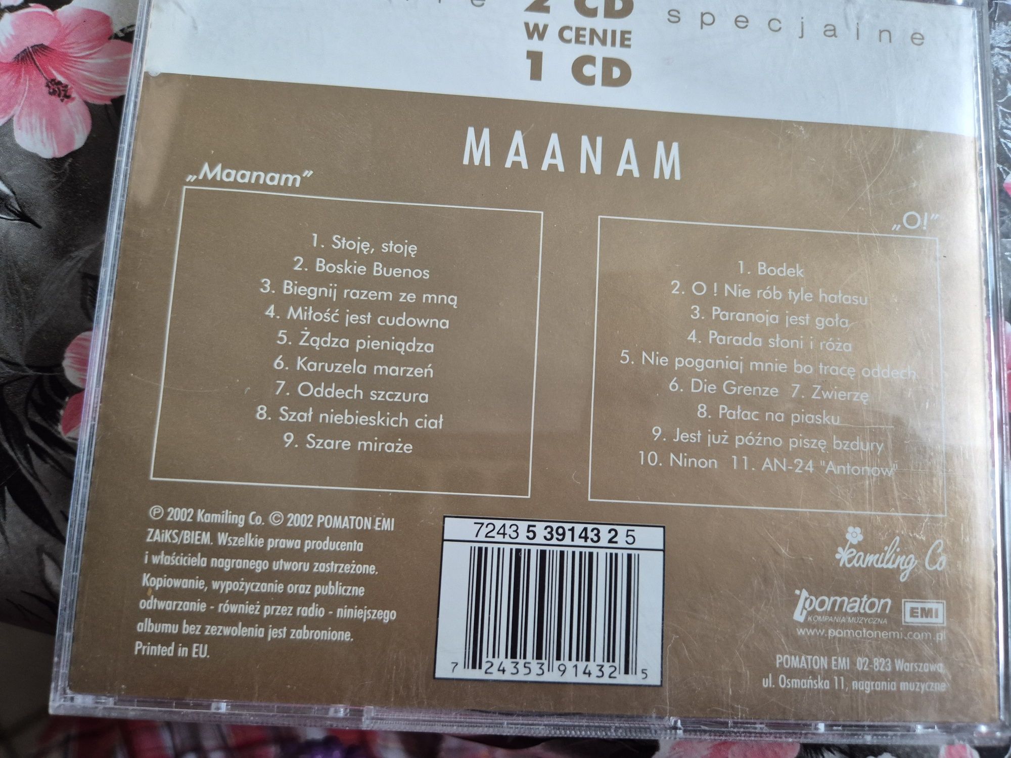 Sprzedam płytę cd Maanam