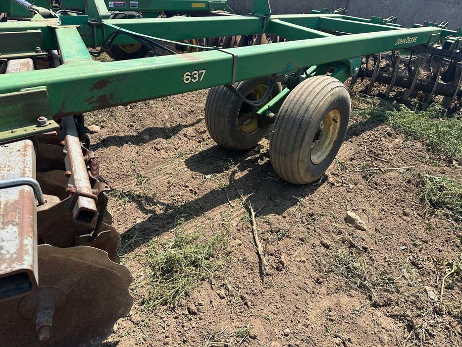 John deere 637 дискова борона 8.6 м