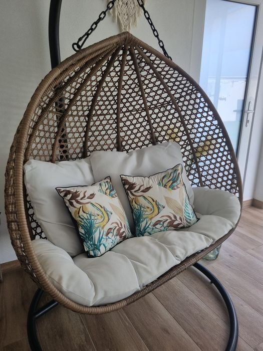 Baloiço 2 lugares impecável