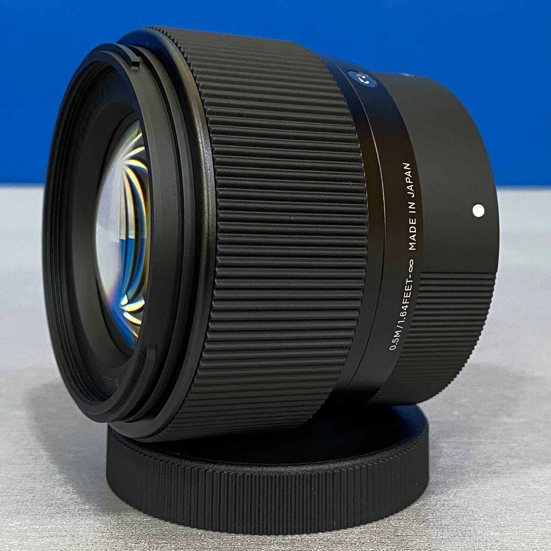 Sigma 56mm f/1.4 DC DN Contemporary (Sony) - NOVA - 5 ANOS DE GARANTIA