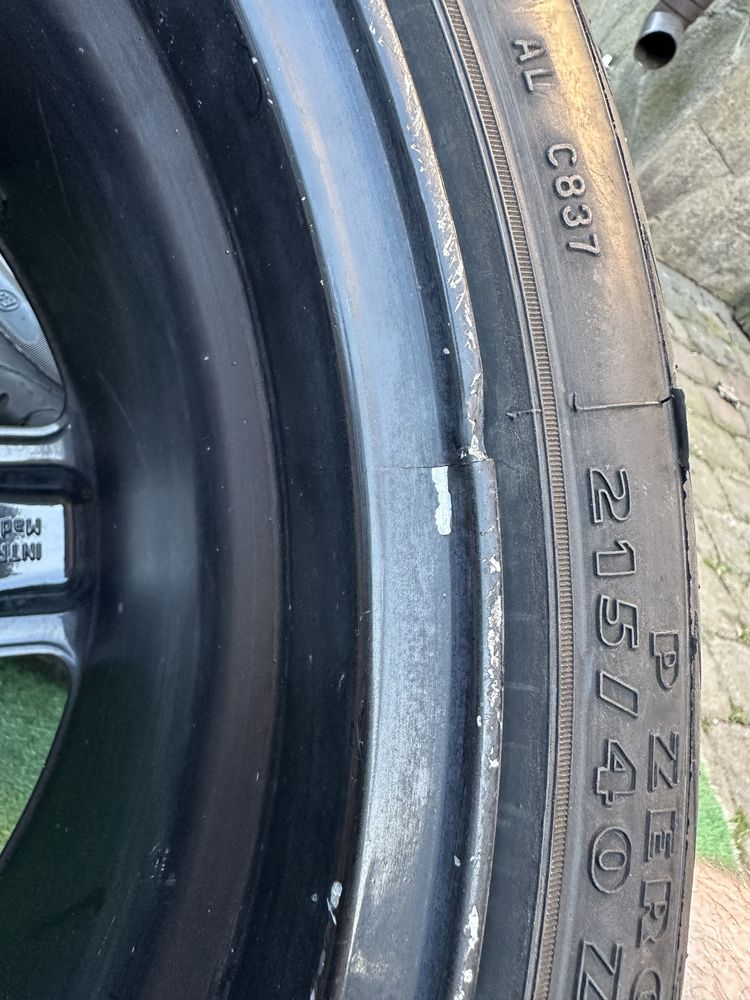 Диски 4/100 R17 Mini з резиною 215/40