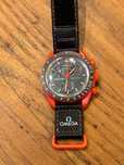 Swatch x Omega LAVA Bioceramic - Limited Edition Volcanic