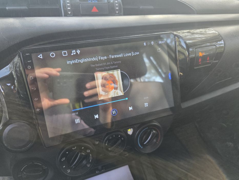 Radio android toyota hilux