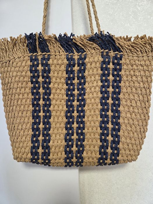 Сумка плетена літня