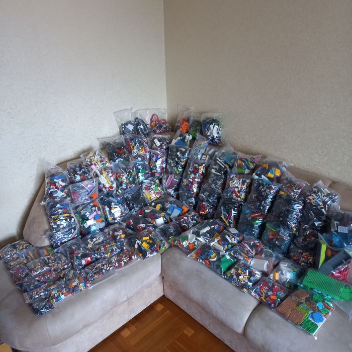 Мега Лот - 47 кг Лего Lego. ОРИГІНАЛ!!!