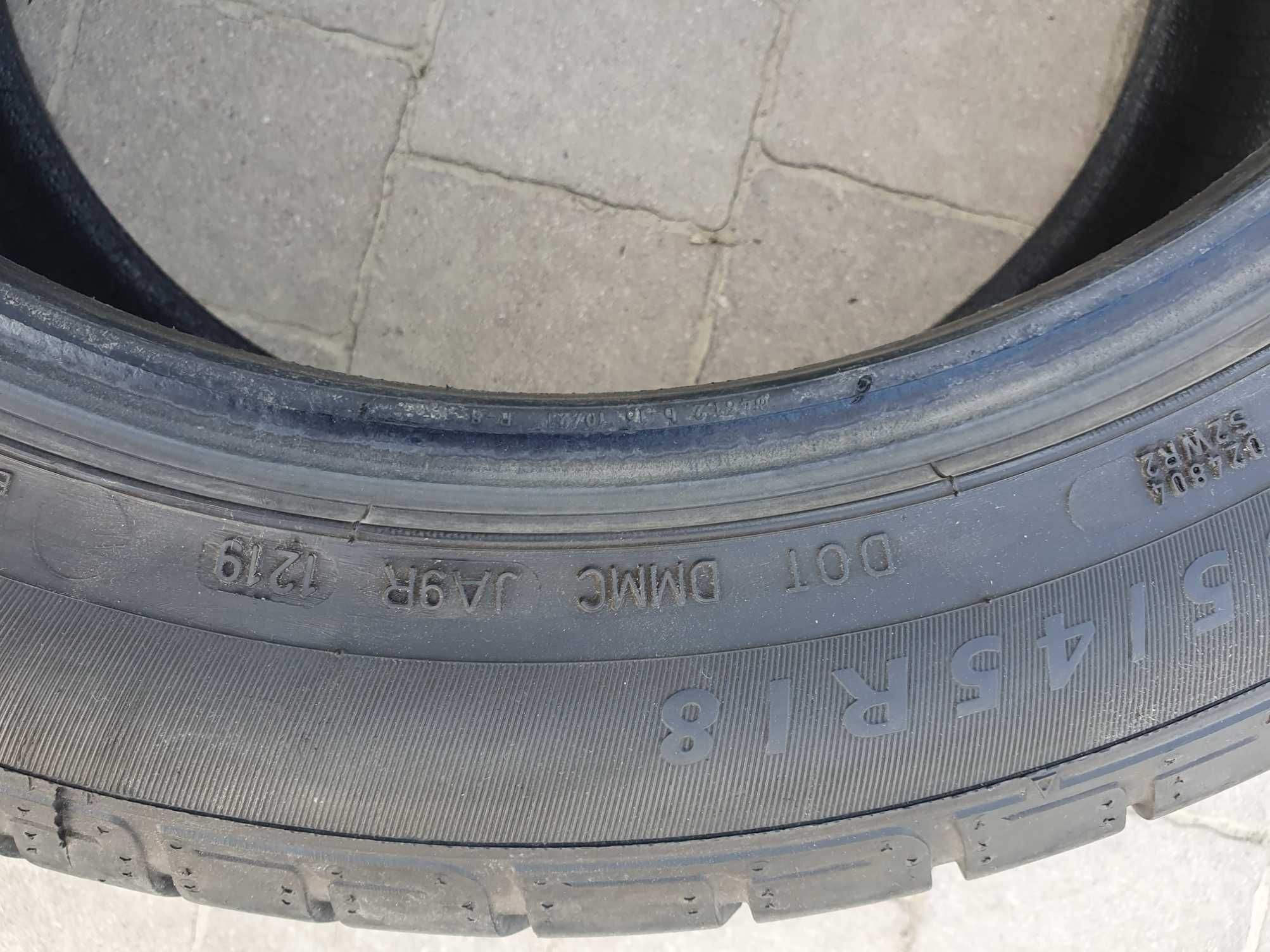 Dunlop SP SPORT 01 255/45R18 99V rok prod. 2019 (2 sztuki) letnie