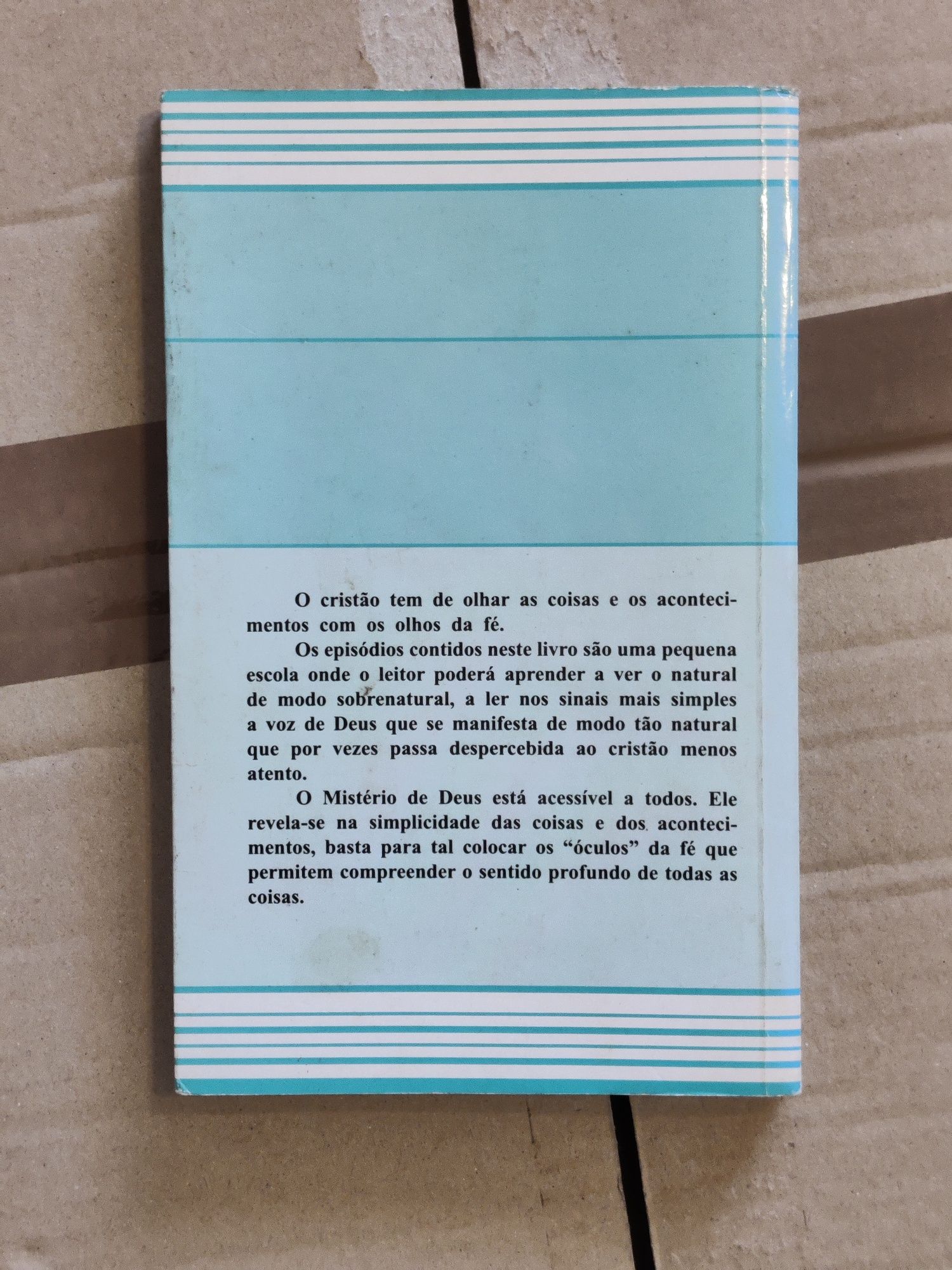 Livro "Olhar as coisas com os olhos de deus" - Zeferino Barros