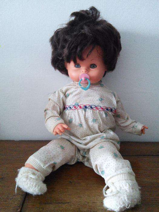 chorão antigo, boneca muñeca antiga vicma vintage ideal p colecionador