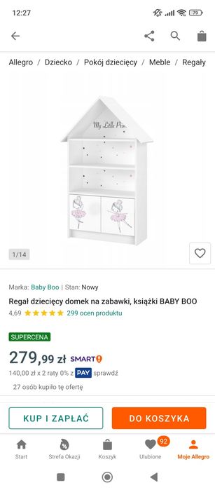 Sprzedał półkę domek