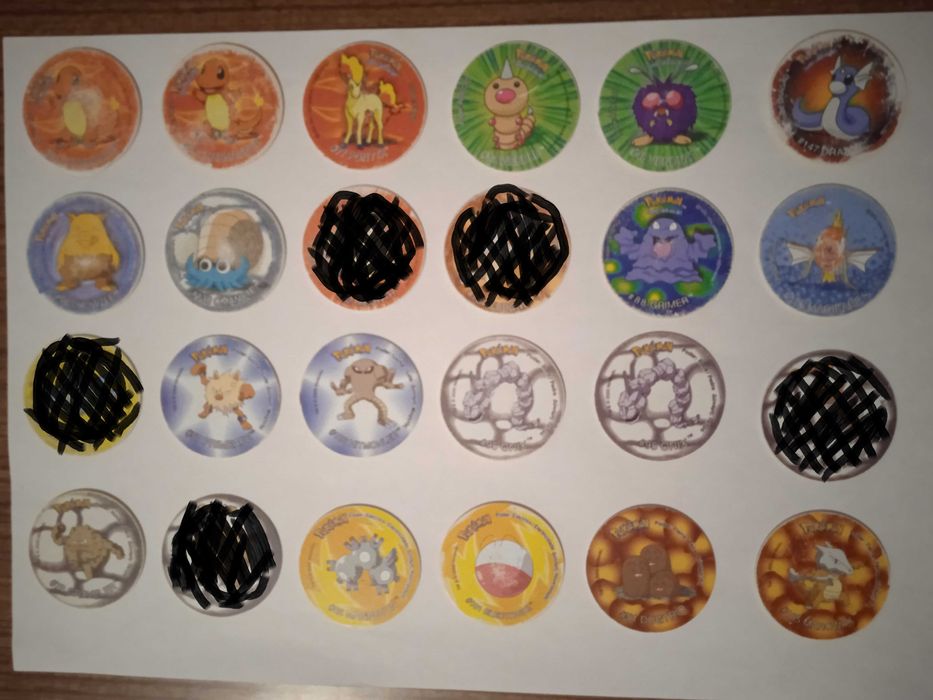 Pokémon Tazos Vários 1