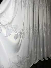Портьера, гардина белая, шторы на метраж