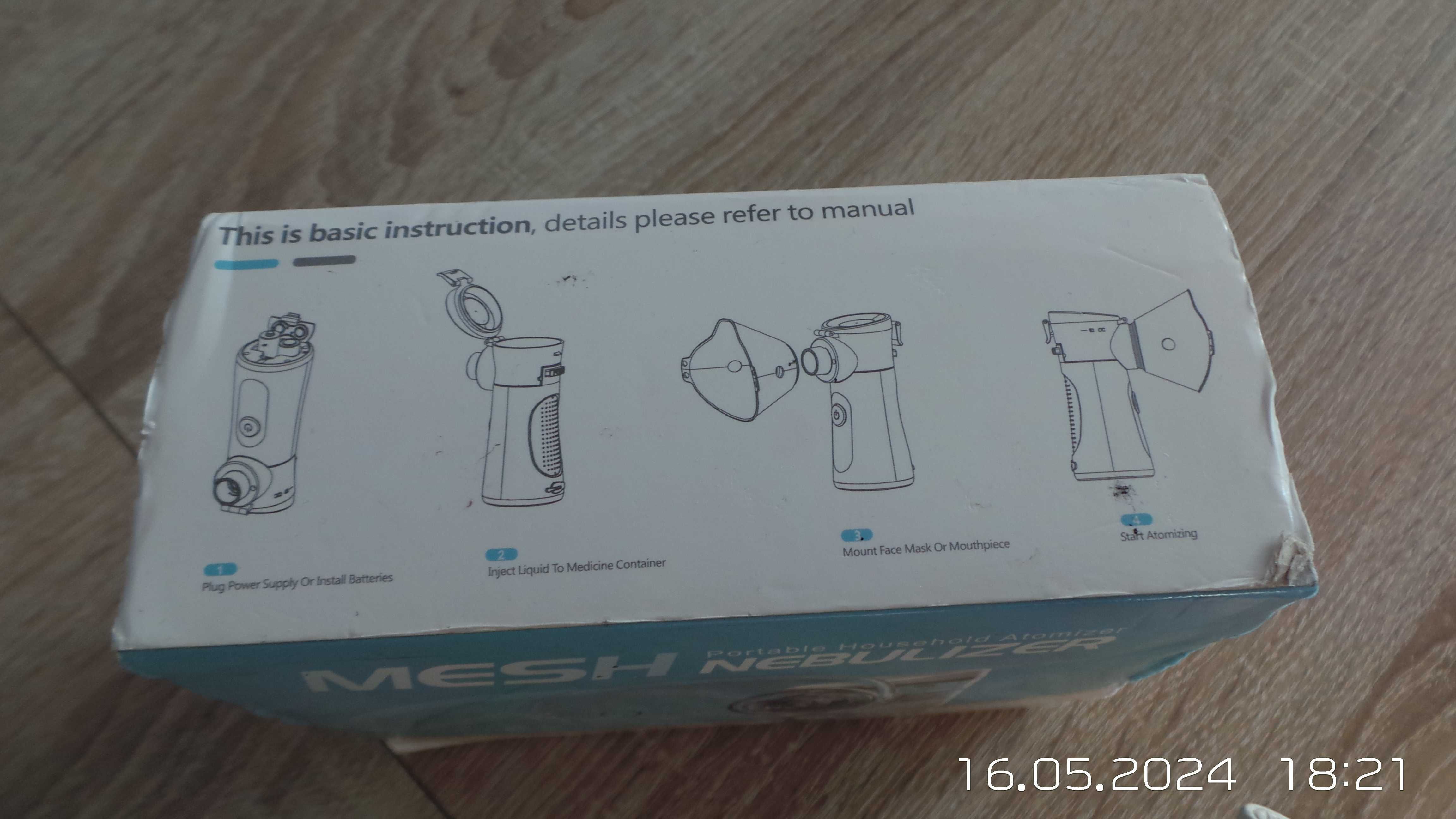 inhalator Nebulizer nowy