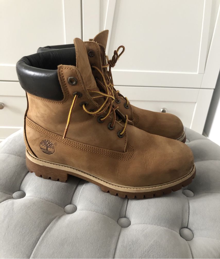 Timberland 42 8,5 miodowe timby stan bardzo dobry 6”inch waterproof