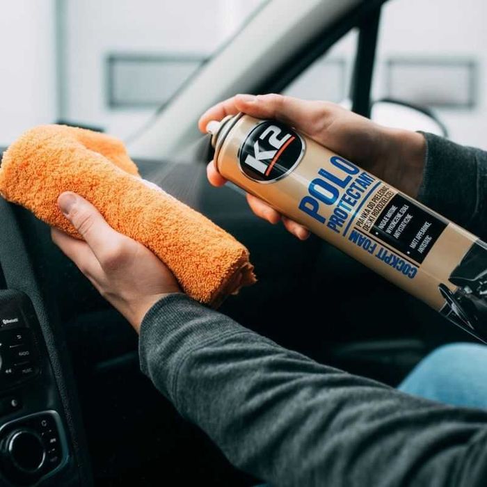 Поліроль панелі, торпеди, пластика K2 Polo глянець, матовий - Польша