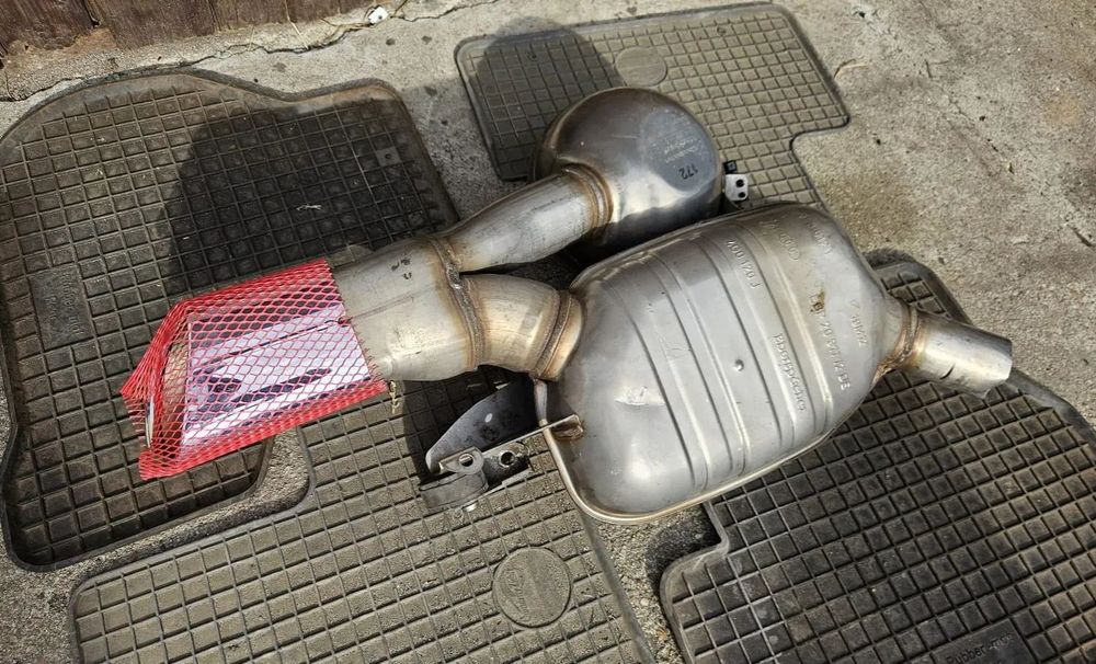 AUDI A6 C7 ALLROAD TŁUMIK KOŃCOWY PRAWY AKTYWNY SOUND BOOSTER 4G0253610BG