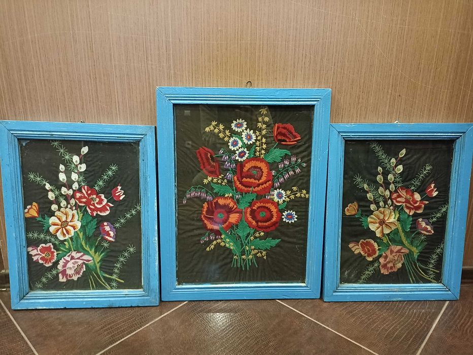 Картини вишиті гладдю