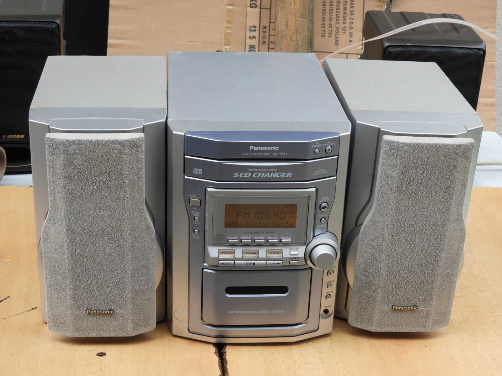 Radio cd wzmacniacz aux Panasonic SA - PM11