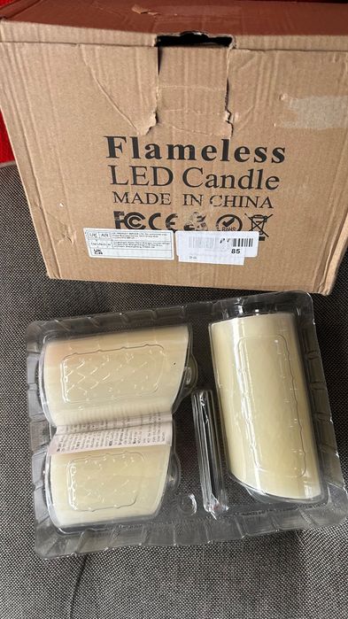 Світлодіодний набір свічок 3 шт