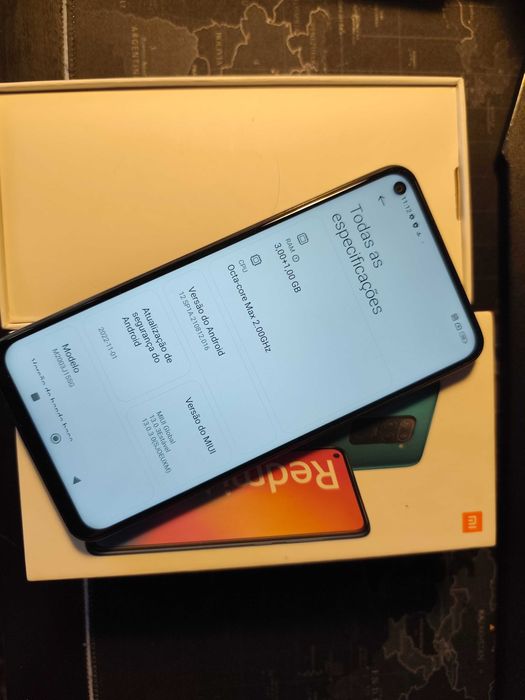 Xiaomi Redmi Note 9 - 64GB + 4GB