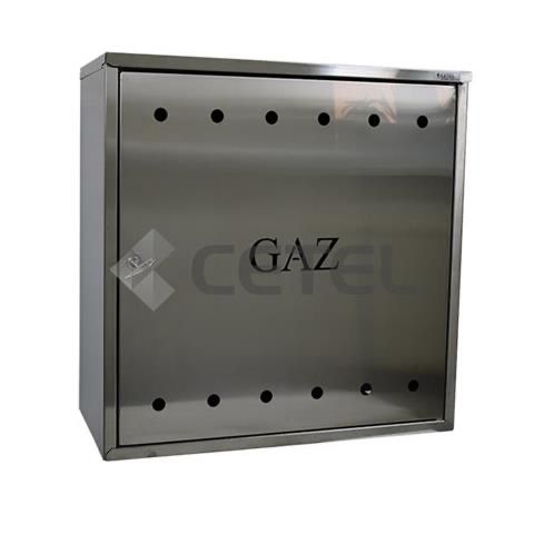 Skrzynka gazowa natynkowa/wolnostojąca 60x60x25