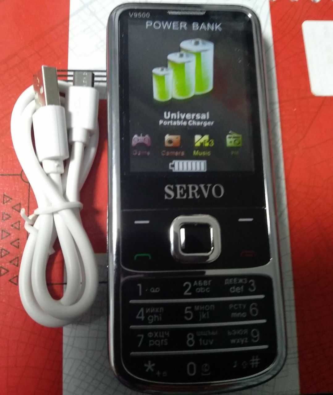 Телефон оригінальний, новий на 4 SIM картки Servo V9500