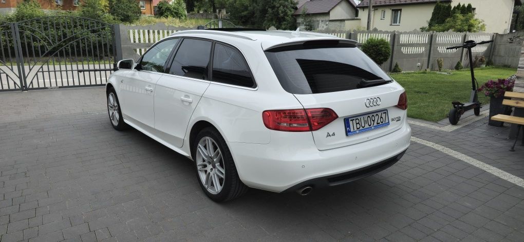 Audi A4 B8 Quattro, S-line 3.0TDI