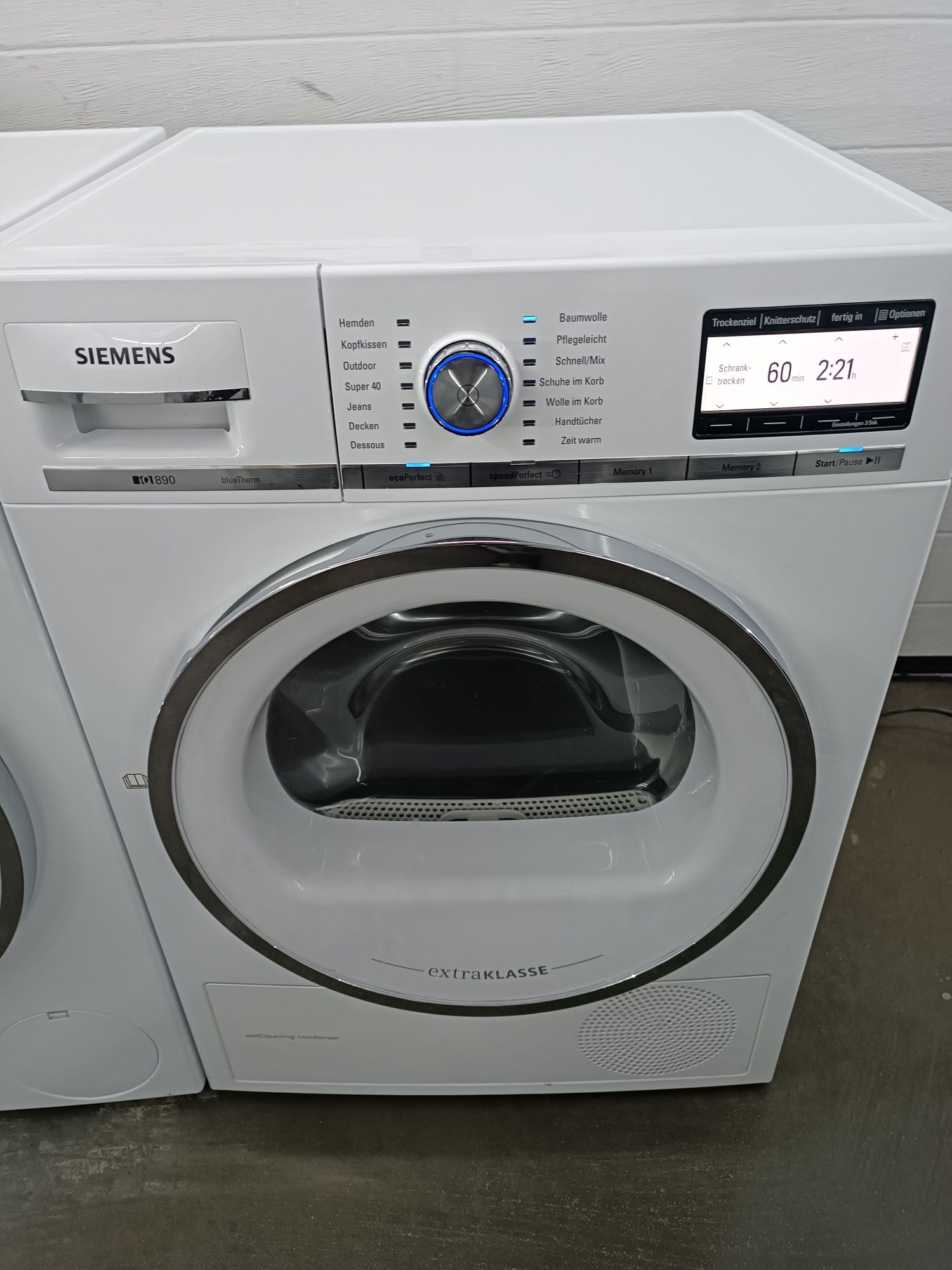 Шикарний комплект пралка+сушильна машина Siemens IQ890