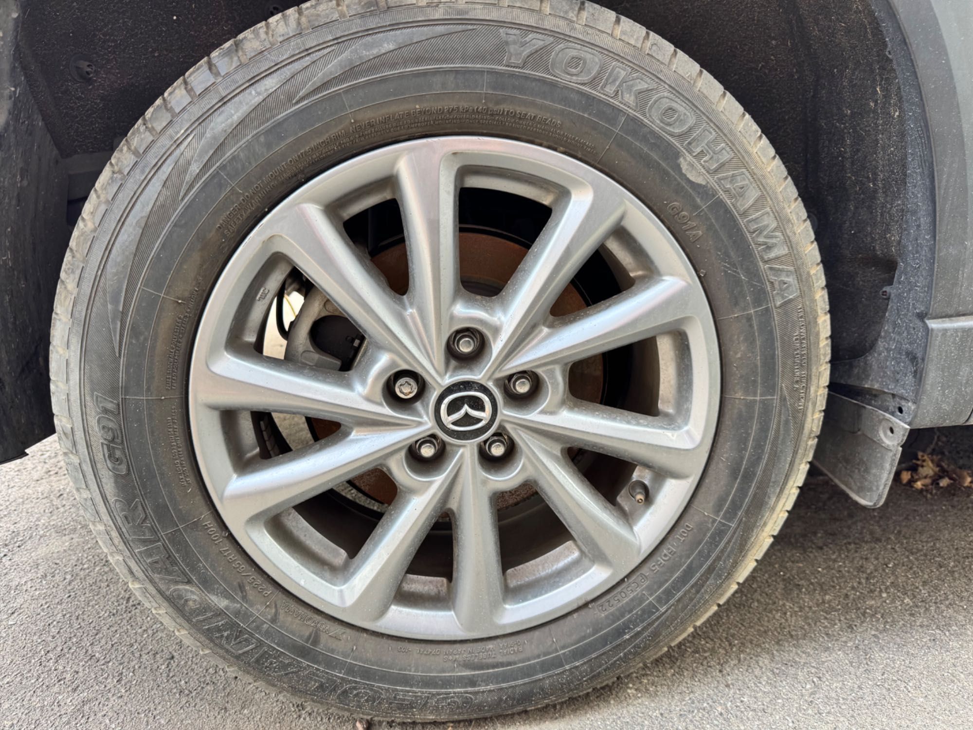 Продам диски оригінал MAZDA CX-5 R17 бронза