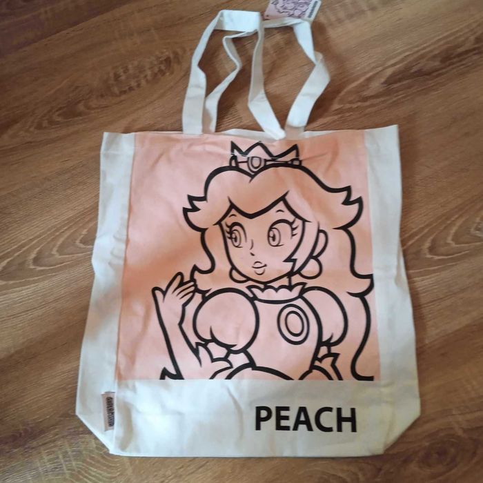 Torba bawełniana Super Mario - PEACH