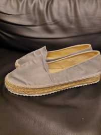 Szare espadryle Primark