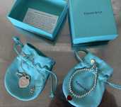 браслет і ланцюжок «Tiffany&Co.» (срібло 925, оригінал)