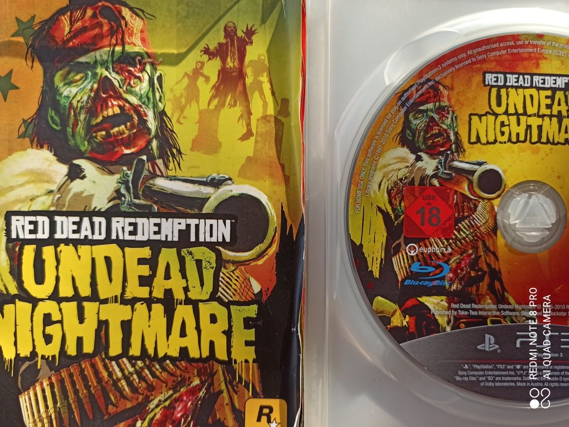 Gra na PlayStation 3 PS3 Red Dead Redemption Undead Nightmare