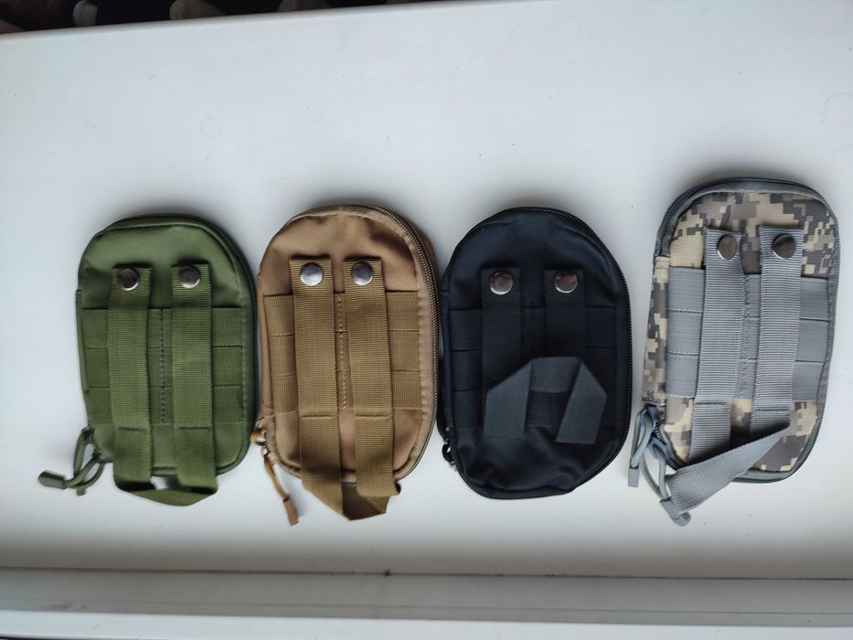 Тактическая сумка поясная. Органайзер подсумок Molle сетка