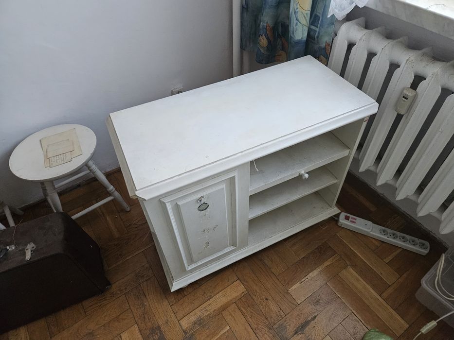 Biała szafka antyk - tanio! Stan bardzo dobry!