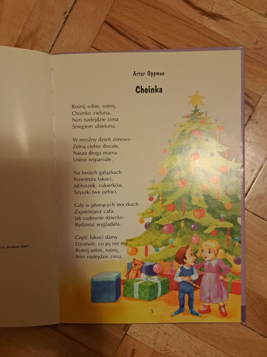 Książka dla dzieci Mikołajowe Bajeczki, świąteczna książka