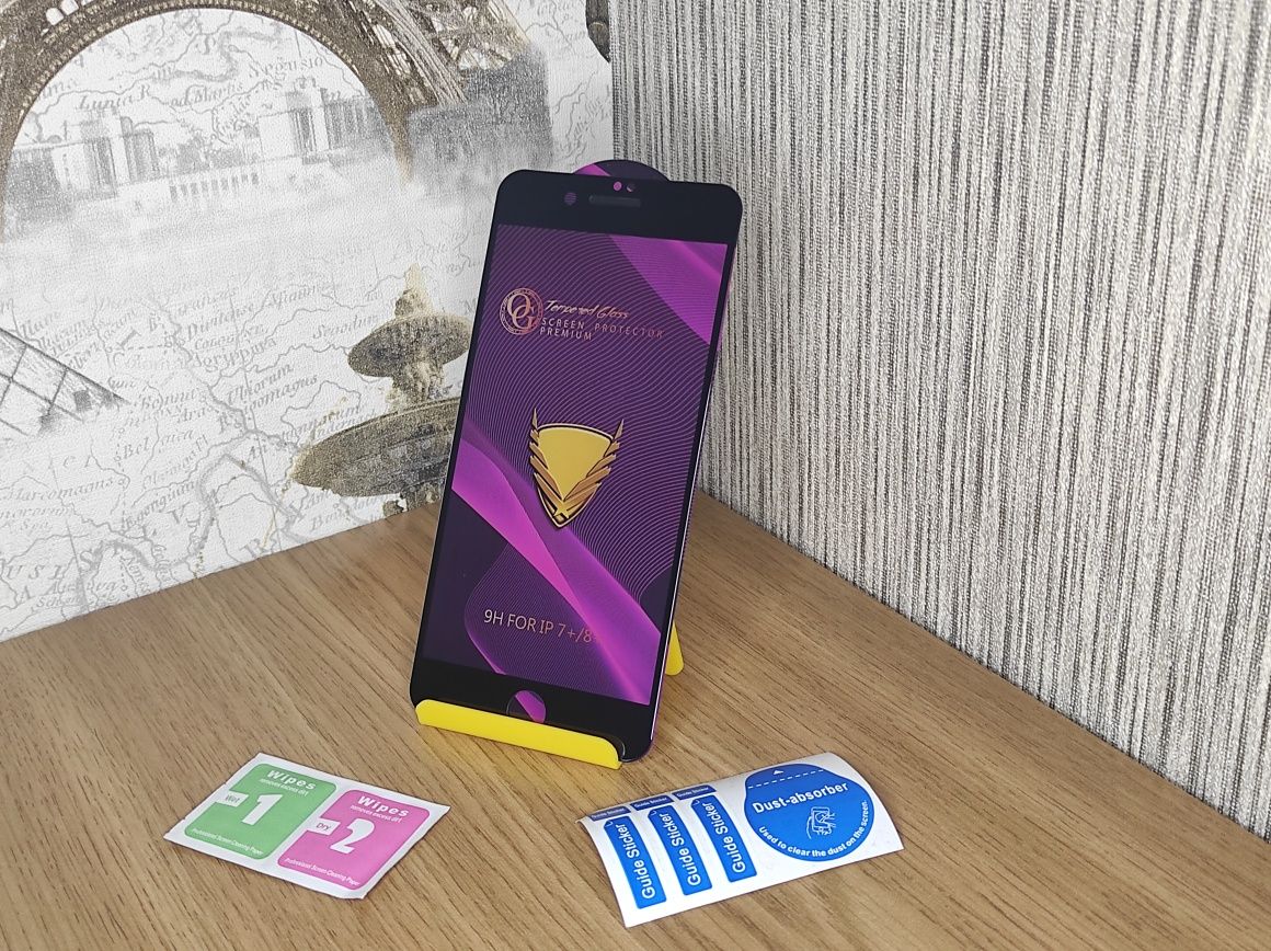 •Олеофобка Защитное Стекло Iphone Захисне скло Айфон 16 Pro Max•Есть С