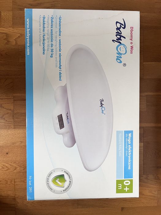 BABYONO Waga elektroniczna 2 w 1 dla dzieci i niemowląt