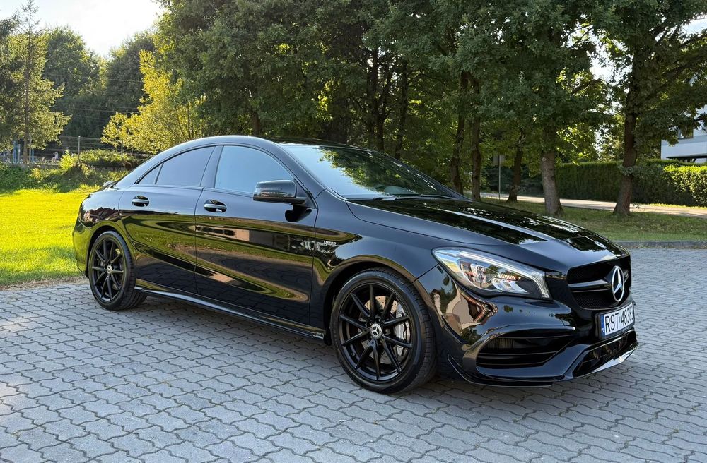 Mercedes-Benz CLA 45 AMG 381KM. 4 Matic. DCT-7. Niski przebieg. Stan bardzo dobry. ASO.